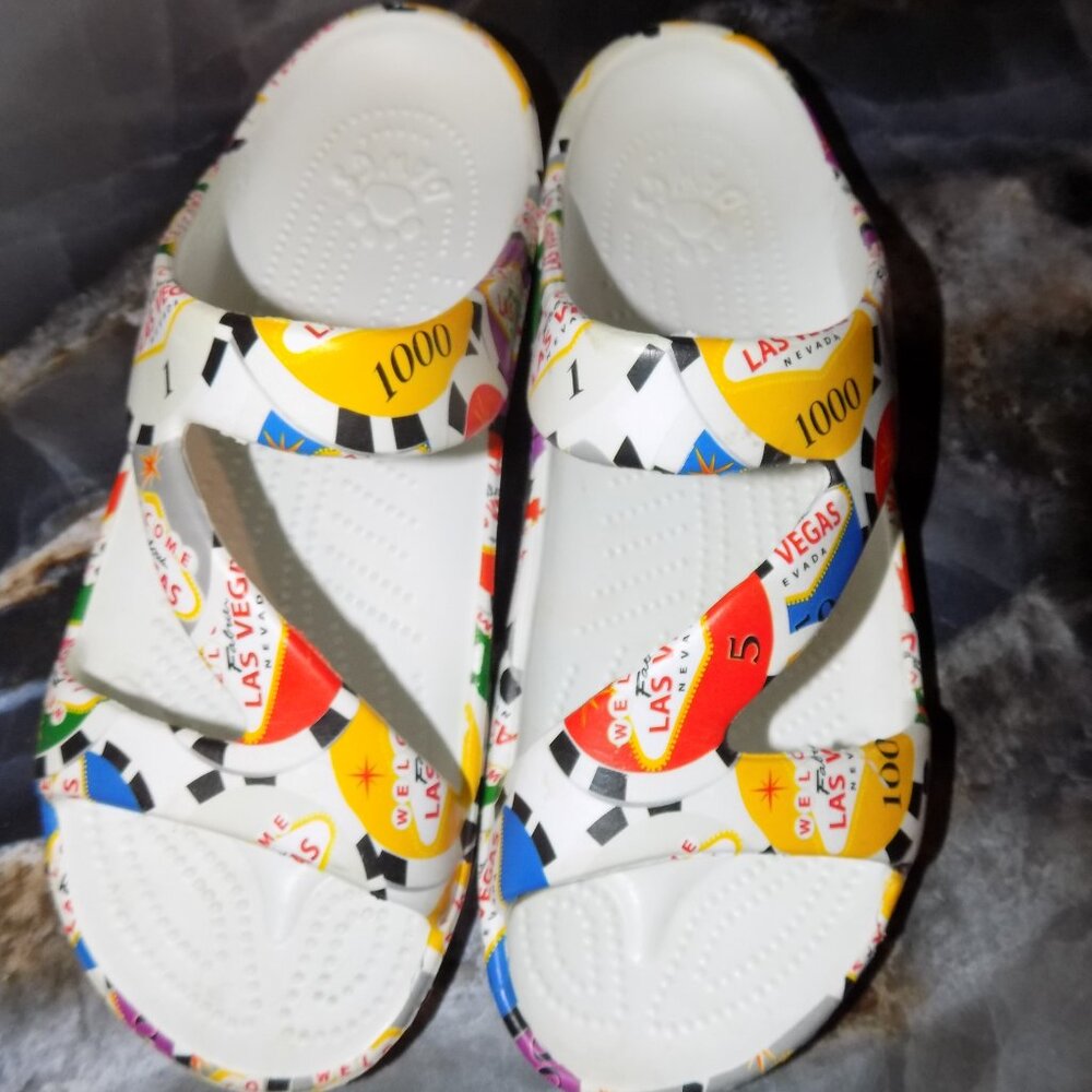 DAWGS Loudmouth Z - Las Vegas Series Sandals Size 10 Women's